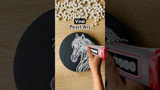 DIY Pearl Art 😱 #crafteraditi #viral #pearlart #crafts #shorts #diy #youtubeshorts #flipkartfinds