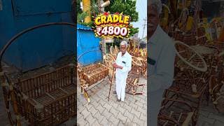 🪑 82 வயசு தாத்தா ஓட Furniture Shop 🤷 #cradles #streetshopping