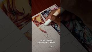 I Spent 24 Hours Drawing With a multicolour pen #anime #art #kagurabachi #pendrawing #penart