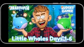 Days 1-6 All Locations Find The Little Whales in Heartopia! 🐋