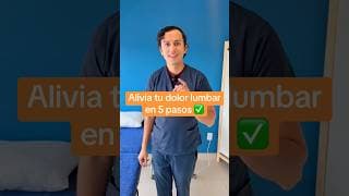 ✅🫂Como aliviar tu dolor lumbar en 5 pasos !
