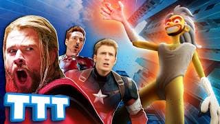 The Avengers vs 1 Admin Cheater in Gmod TTT
