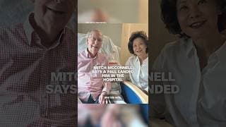 Mitch McConnell says a fall landed him in the hospital