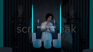 Scroll Break ✋ quick 3 minute reset 🧘 #asmr