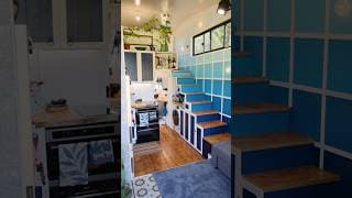 Super Clever Design in Her Self-Built Tiny House! 💡