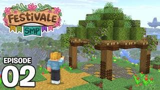 Starting To Build My DREAM Base!! | Minecraft Festivale SMP | #2
