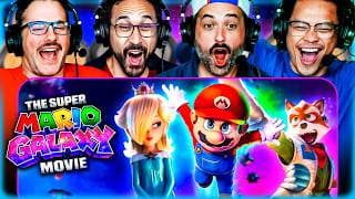 THE SUPER MARIO GALAXY MOVIE REACTION - THE ACTION, CAMEOS, & EASTER EGGS ARE NUTS! -REVIEW