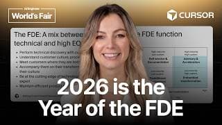 Forward Deployed Engineering at Cursor — Pauline Brunet