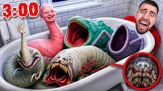 J'ai fait naître IRON LUNG SEA MONSTER, BLOOP, SEA EATER dans ma BAIGNOIRE vraie vie !! 😨