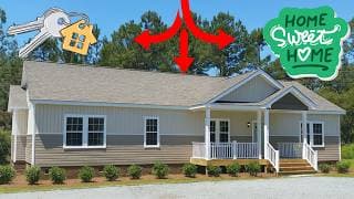 PLANT SOME ROOTS with this modular home model that is STUNNING! Prefab House Tour