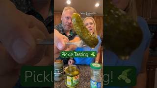 Pickle Tasting with @Ridge-Riders @foodandwine #pickle #tasting #grillos #bubbies #pickles