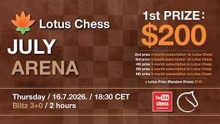 Lotus Chess July Arena - lichess.org