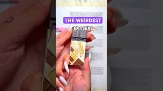 The WEIRDEST erasers in the world? 🍫🦄🧼 Let’s test them!
