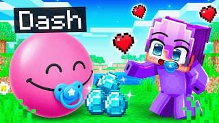 Playing as BABY LOVITY To Troll My Friends in Minecraft!