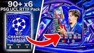 90+ x6 CHAMPIONS LEAGUE RTTF PACKS! 😱 FC 26 Ultimate Team