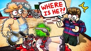 I CHEATED against my FRIENDS IN ROBLOX MM2