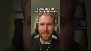 XBOX DISC TO DIGITAL EXPLAINED #shorts