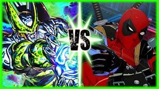 Perfect Cell Vs Deadpool [Marvel Tokon]