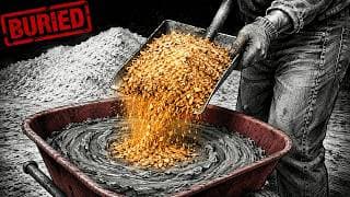 He Mixed Cement With Sawdust and Uncovered the Block Big Foam Buried