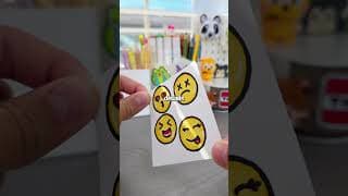 Easy DIY Emoji Stickers😍✨Cute DIY For Boring Classes