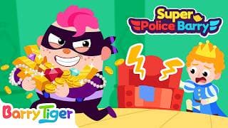 House Break-In Alert 🔔 | Smart Safety Lessons | Educational Kids Cartoons | BarryTiger