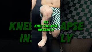 STOP chasing the knee🛑 #KneeHealth #alignment #CorrectiveExercise #FootStability #MovementMechanics