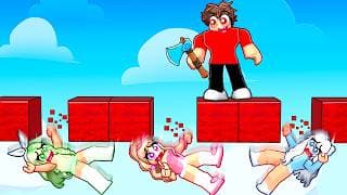 Trolling My Friends In Roblox BEDWARS...