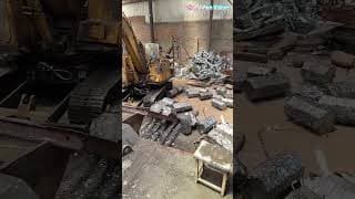 Metal Scrap Recycling: Cold-rolled steel balers compact cold-rolled steel scraps into solid blocks