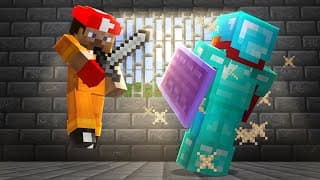 Escaping Prison on My Brother's Minecraft SMP