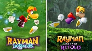 Rayman Legends Retold Comparison | 2023 vs. 2026 Side by Side