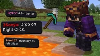 How Fast Can I Speedrun Minecraft with TERRIBLE Controls?