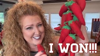 Can't Believe I WON this? Antique shopping and haul