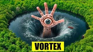 J’AI FILMÉ CE TOURBILLON GÉANT DANS UN LAC dans la vraie vie !!