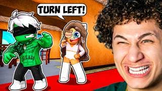 ROBLOX MM2 BUT I'M BLINDFOLDED