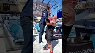 Magician Makes Athletes Lose Their Strength 😲