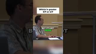 STOP Cross-Multiplying Fractions! Here's WHY #shorts