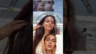 🤯 Trying glittery face stickers 😱 don't miss end #makeuptutorial #shorts #vlog #viralvideo