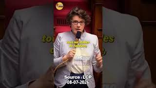 Gabrielle Cathala (LFI) ridiculise Darmanin en 70s ⏱️⚖️
