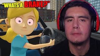 I Had To Teach My Sister How To Drive But She Chose Chaos Instead (dumbest vid ive ever made)