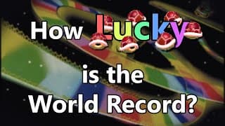 How Lucky is the Mario Kart 64 World Record?