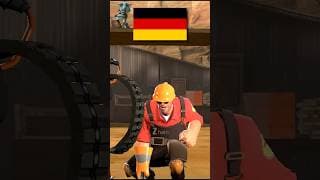 TF2 INCOMING Engineer in Different Languages #tf2 #teamfortress2 #shorts #gaming