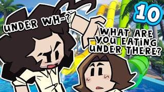 The set up and the knock down | Waterpark Simulator [9]
