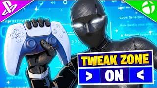 *NEW* BEST Controller SETTINGS For Fortnite Simpsons Season! (PS5/Xbox/PC)