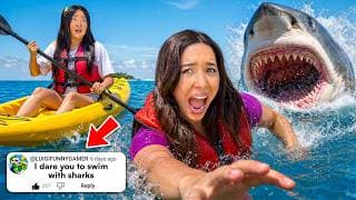 We Went Swimming With Sharks (This Dare Went Too Far!)