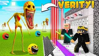 VERITY vs SECURITY HOUSE in Minecraft!