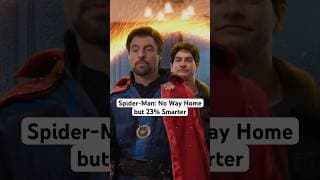 Spider-Man: No Way Home but 23% Smarter 🍿 #spiderman #movie #comedy