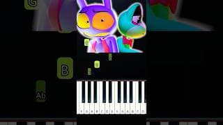 CG5 - Not Supposed To Love Me [Ode to JAX] The Amazing Digital Circus (EASY Piano Tutorial)