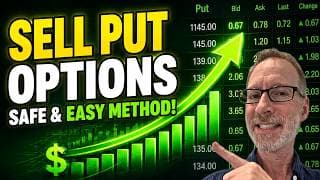 Selling Put Options On Apple (19 Minute Lesson)