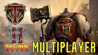 Dawn of War 2: Elite Mod Multiplayer PVP! New DOW4 1v1 Footage Review?
