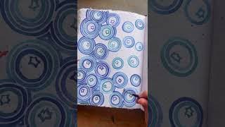 Blueberry guided mediation 🫐 #relaxing #mindfulness #painting #satisfying